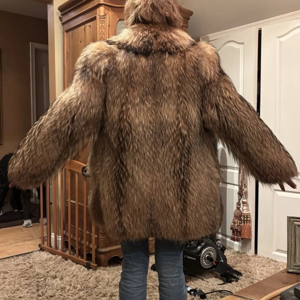 Luxurious Brown Fur Coat